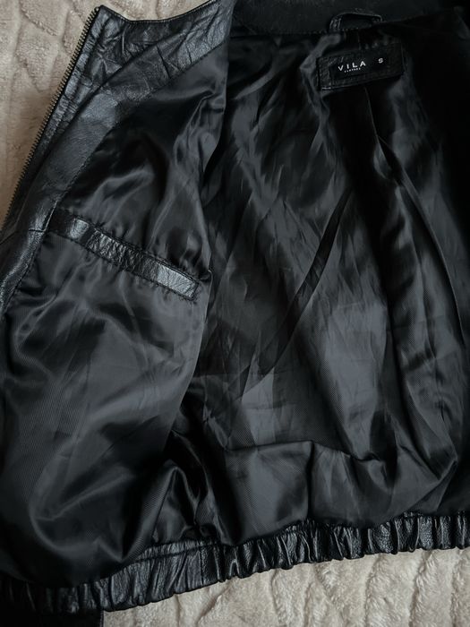 Piękna Kurtka skóra Vila r. 36