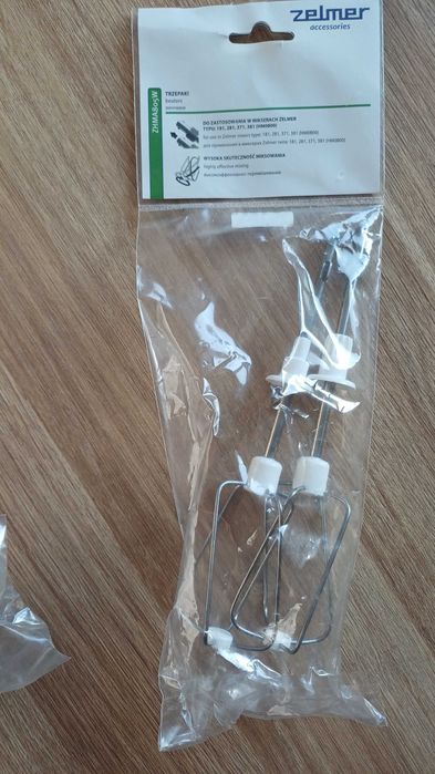 Trzepaki do miksera Zelmer typu: 181, 281, 371, 381