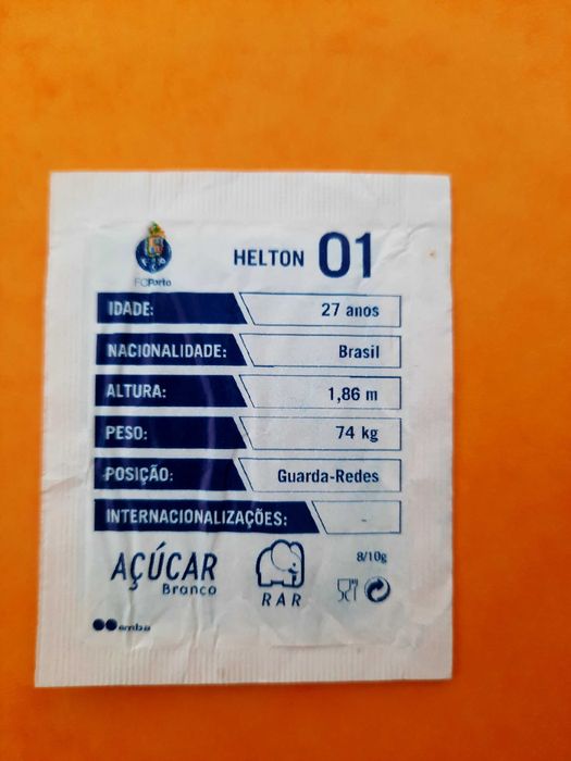 Pacote de açúcar Helton - RAR Clubes Porto