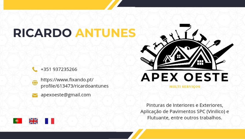 Pinturas de interiores e exteriores, e mais