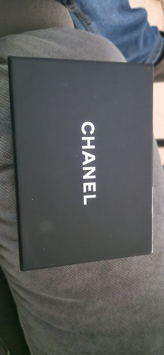 Portfel skórzany Chanel czarny