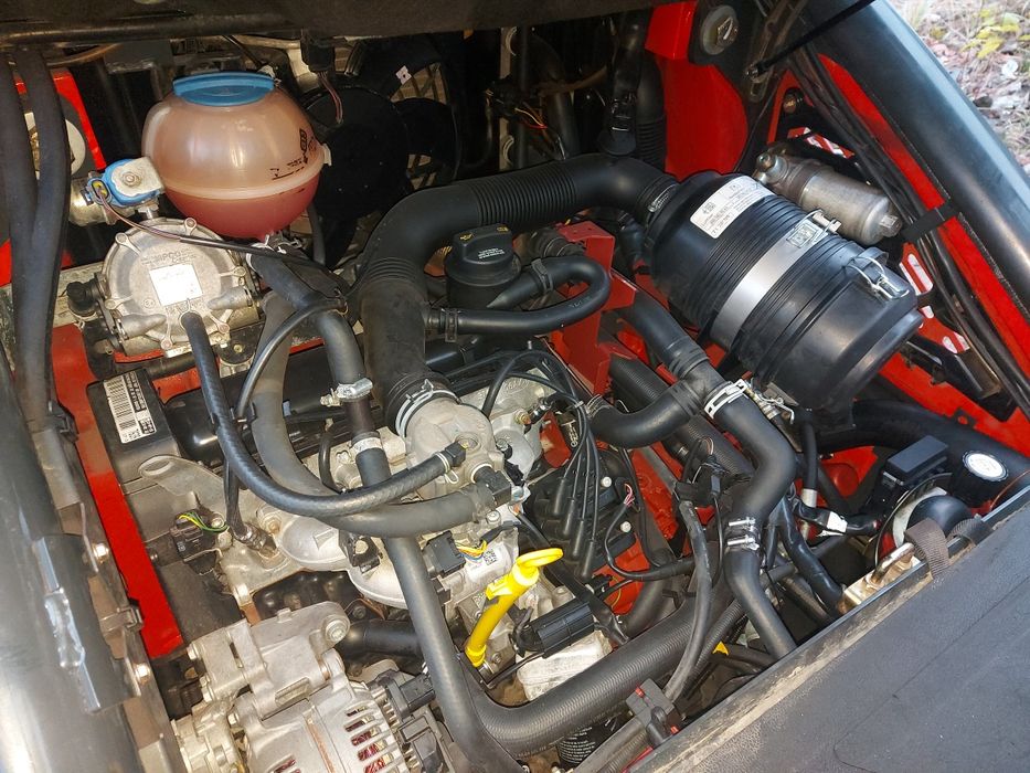 Linde H25T-02 TRIPLEX półkabina POZYCJONER Wózek widłowy