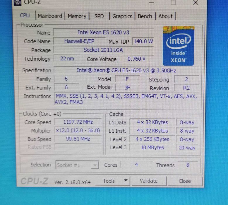 Komputer (stacja robocza) Dell Precision Tower 5810