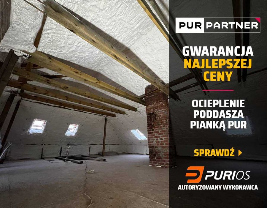 PIANA PUR / Ocieplanie PIANĄ PUR / Ocieplenie dachu PIANĄ PUR / Ocieplenie poddasza PIANKĄ PUR / Izolacja Poddasza PIANKĄ PUR / CELULOZA / PROMOCJA !!