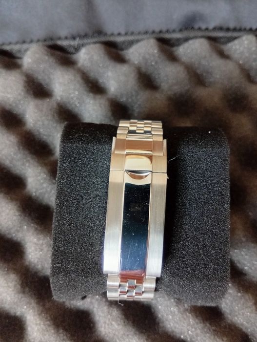 Relógio Tandorio Datejust  azul turquesa automático