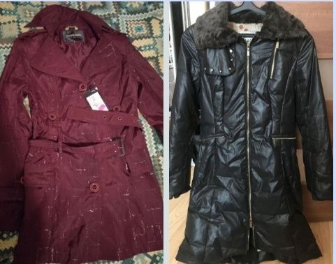 2 Плаща  170/330 грн
