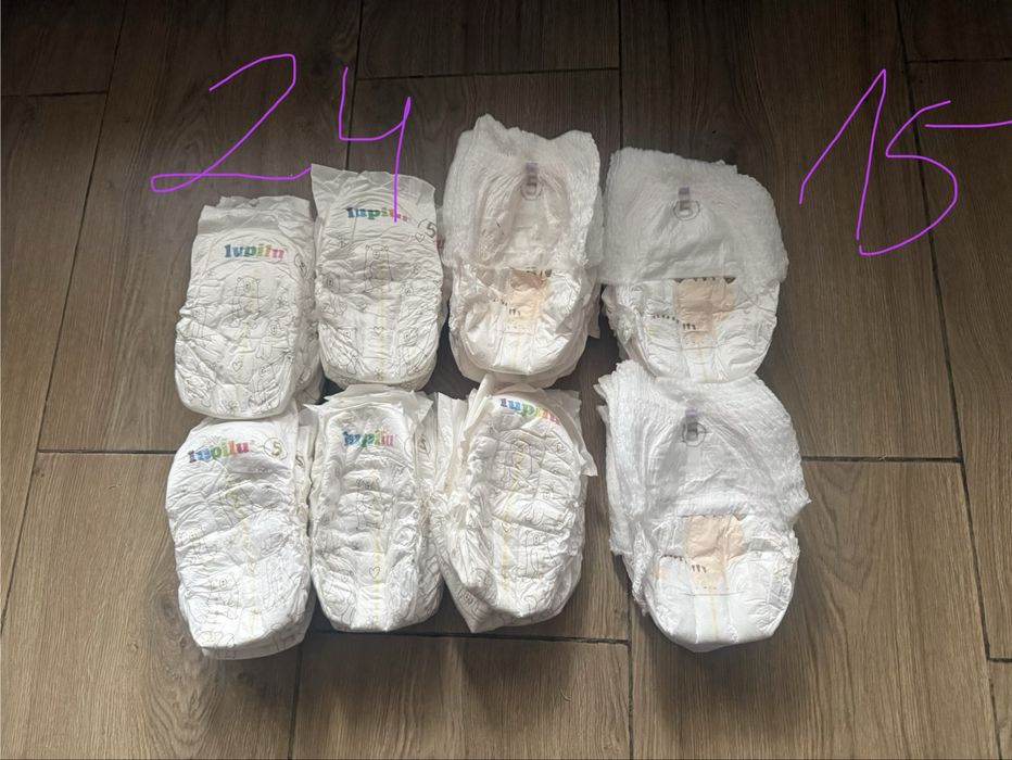 Pieluchy Lupilu rozmiar 5pampersy 24szt pantsy 15