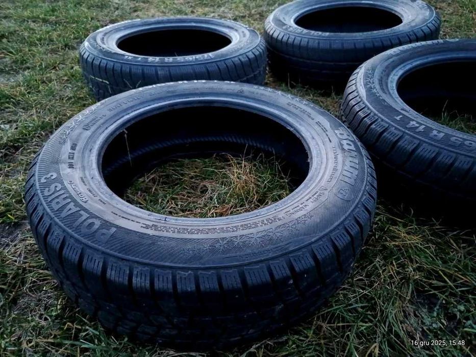 2017r 4Opon Zimowe 175/65 R14 82/86T BARUM Polaris3 M+S Extra Rotation