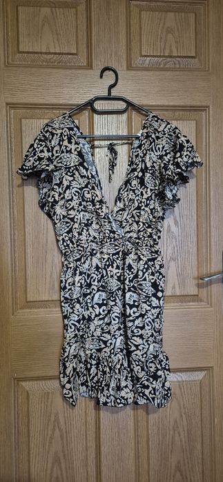Wzorzysta sukienka L/XL 100% bawełna