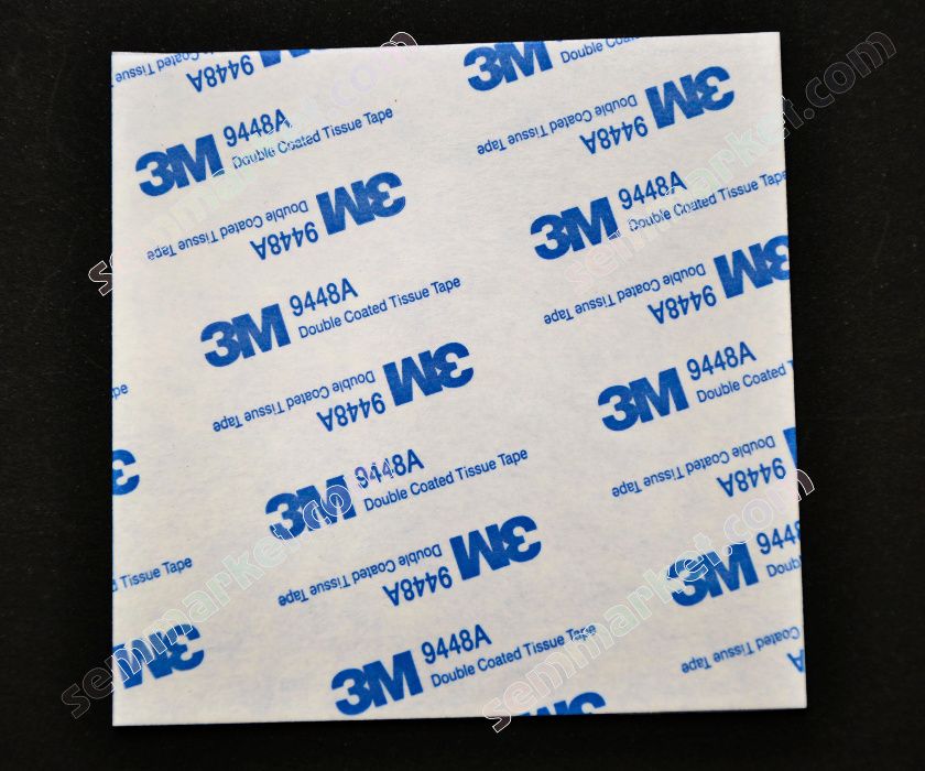 Термопрокладка 3K400 клейкая 1.0-1.5мм 4W синяя клеящаяся липкая