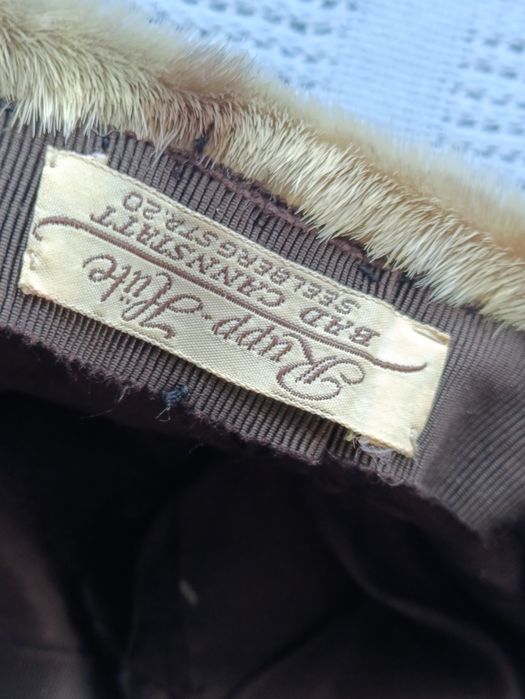 берет из меха нерпы