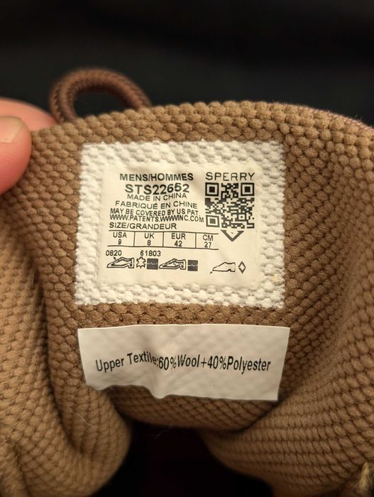 buty męskie skórzane SPERRY