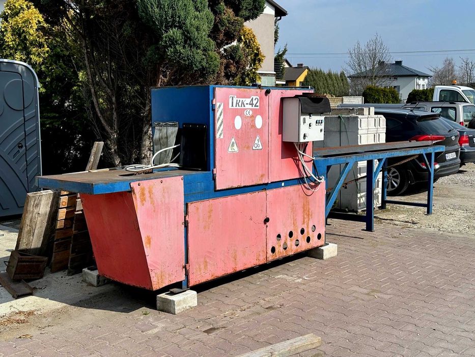 Trak tarczowy dwupiła do papierówki/pryzmiarka/VAT Cena do negocjacji !!!