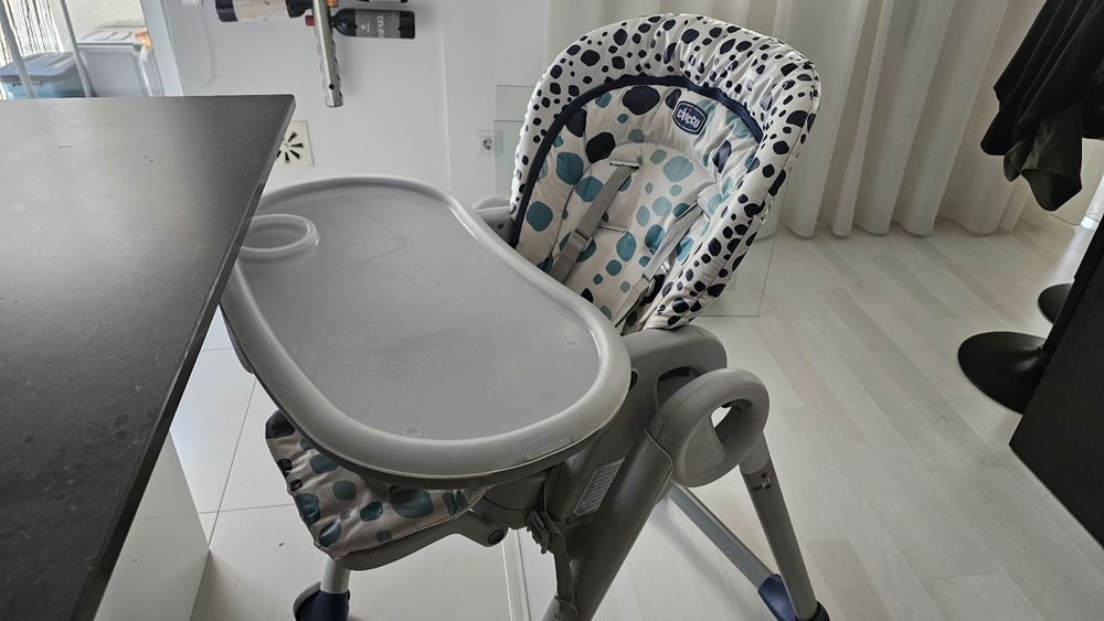 Cadeira de Refeição CHICCO Polly Progres5 Cinzento