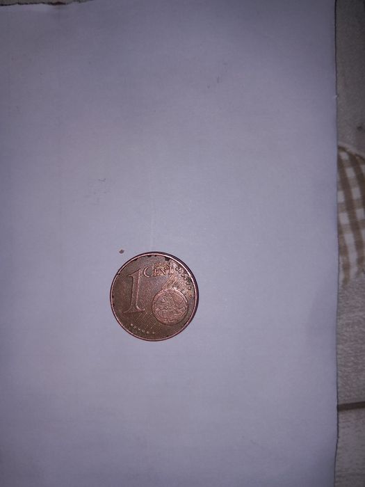 Moeda 1 centimo ano de 2002