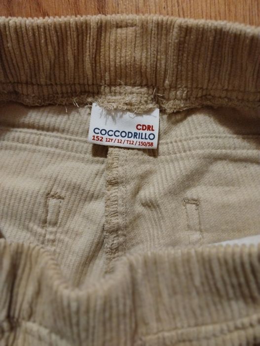Nowe Spodnie Coccordillo, rozm 152, dziewczynka, beż