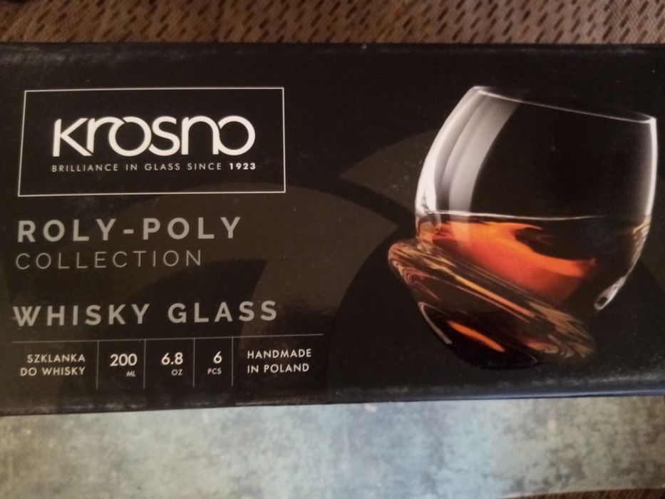 Szklank iKrosno komplet roly-poly