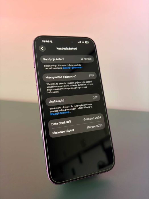 iPhone 16 Plus - 128GB - kondycja 95%