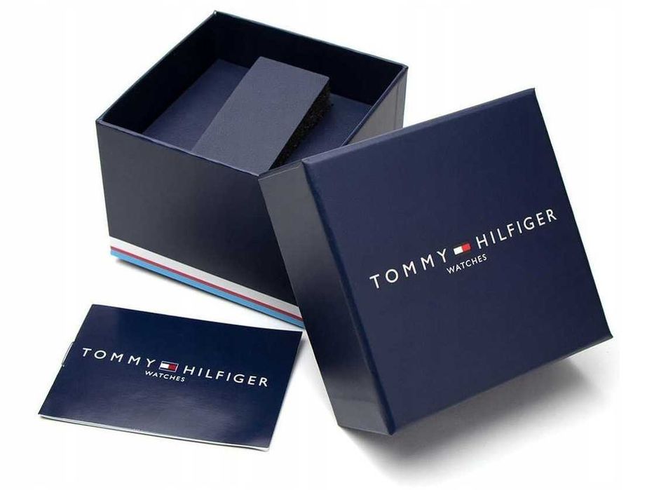 Zegarek Męski TOMMY HILFIGER Daniel datownik czarny Oryginalny!!