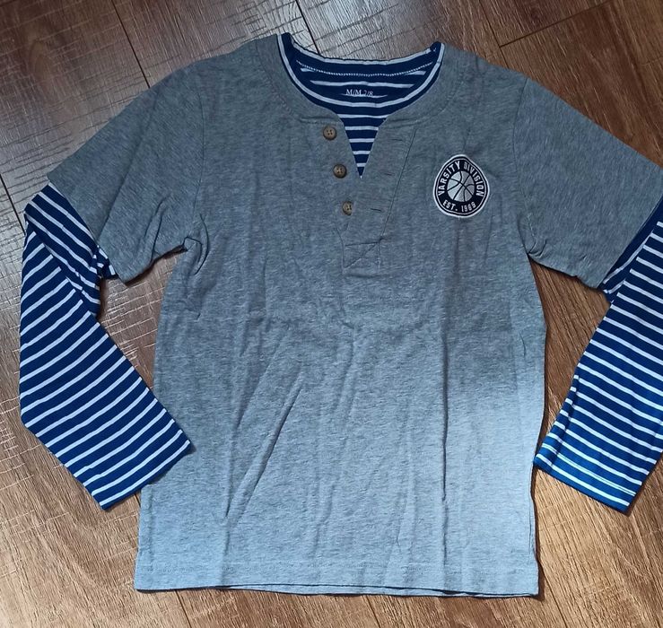 Футболка для хлопця, лонгслив, зріст 128-132 см, 7-8 років