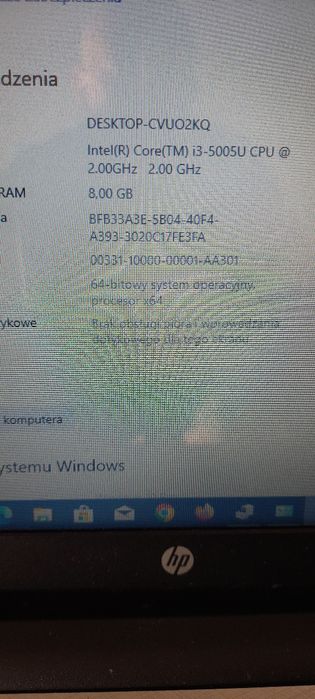 Slim HP  i3 ssd 8 gb ram +dowóz