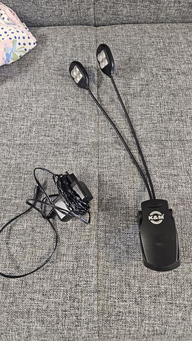 Luminária dupla para estante de partitura da marca König & Meyer