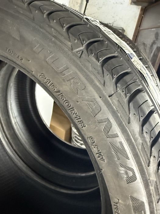 Літні шини НОВІ 2шт R18 215/50 92W Bridgestone Turanza T001 2022
