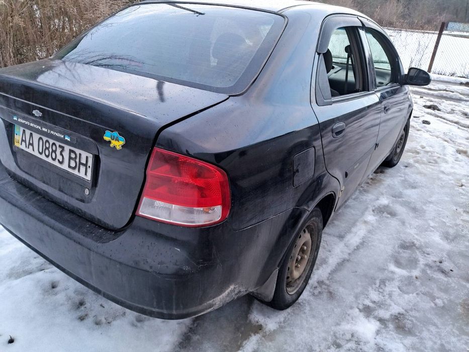 На запчастини або з переоформленням Chevrolet Aveo 2006