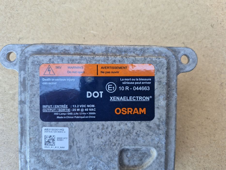 Przetwornica xenon ksenon d8s OSRAM 10R.044.663
