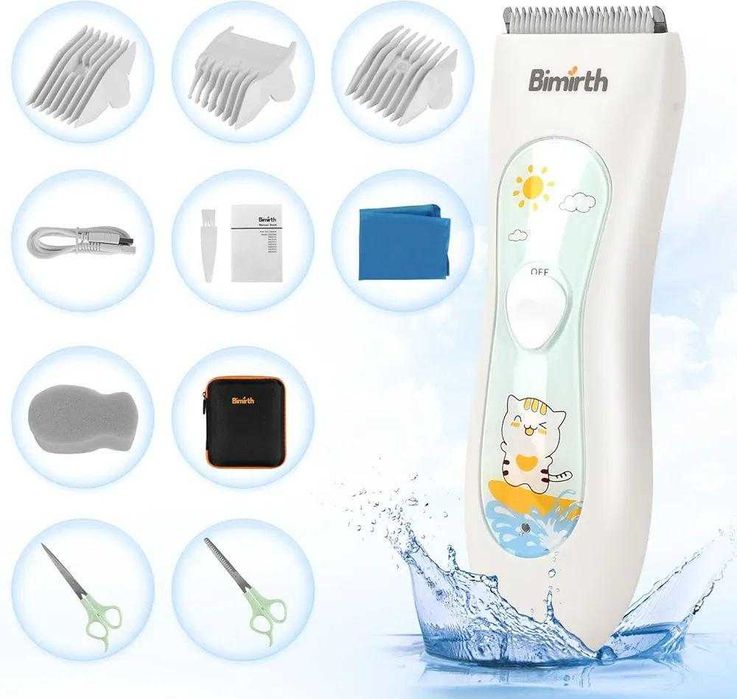 Машинка для стрижки дітей Bimirth