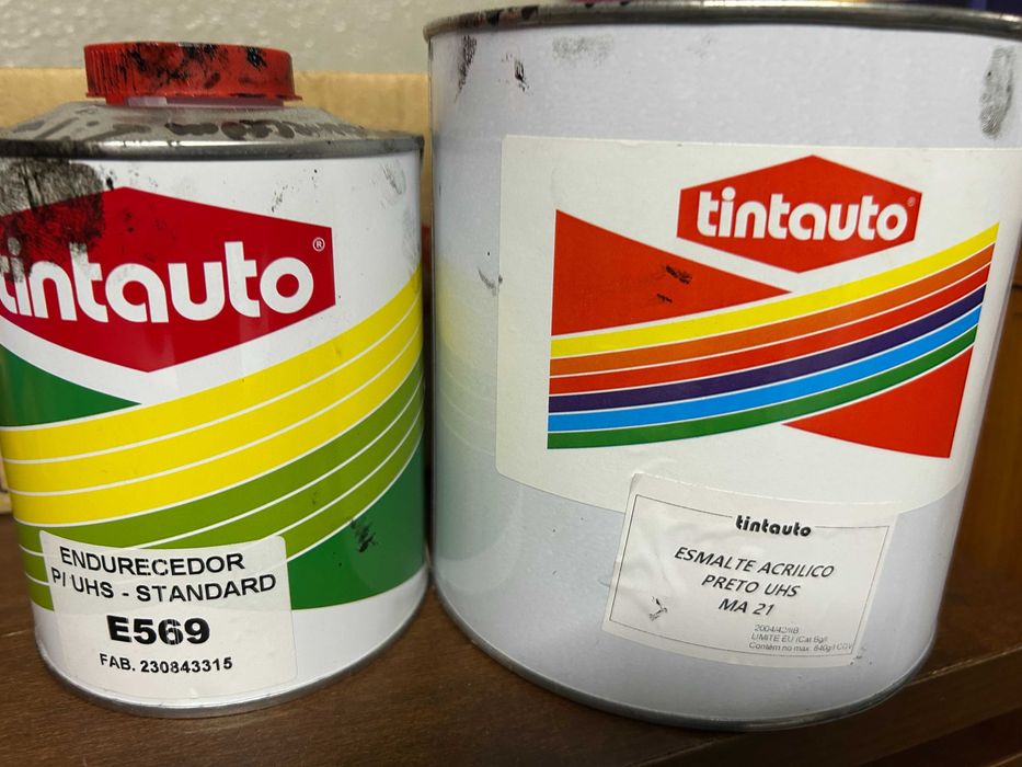 Tinta Auto + endurecedora
