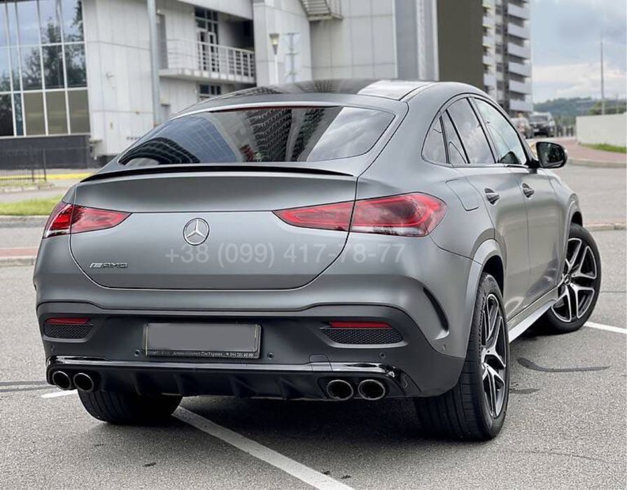 Диффузор GLE53 GLE63 AMG Mercedes GLE Class Coupe C167 W167 V167 ГЛЕ