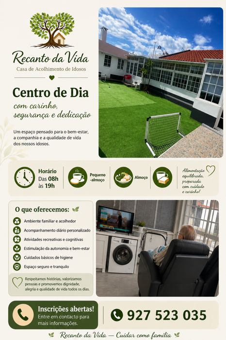 Centro de dia e lar idosos