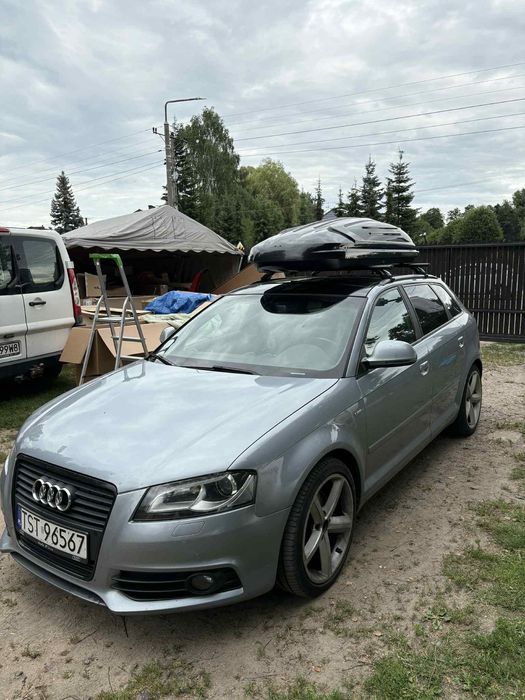 Belki do bagażnika dachowego AUDI A3/ relingi