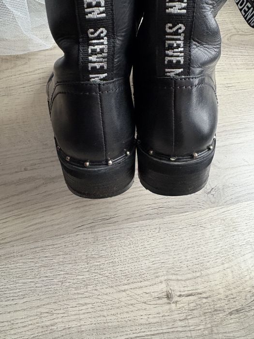 Steve Madden botki skórzane