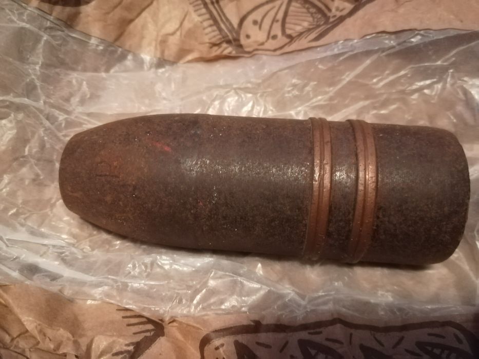 Munição Projétil Antigo