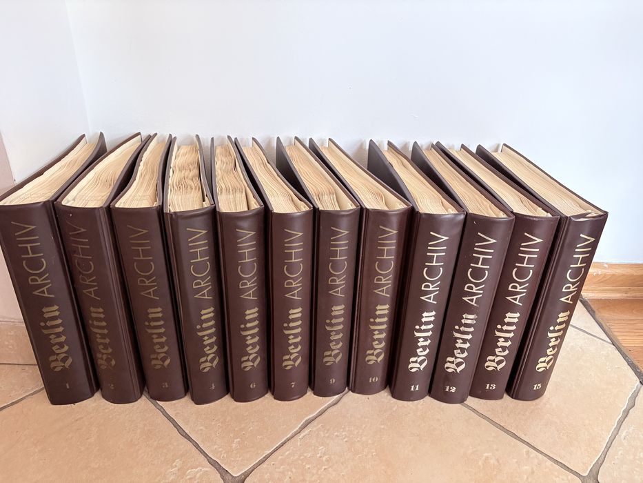 Berlin Archiv- kolekcjonerska seria archiwalna, 12 tomów /podpisy