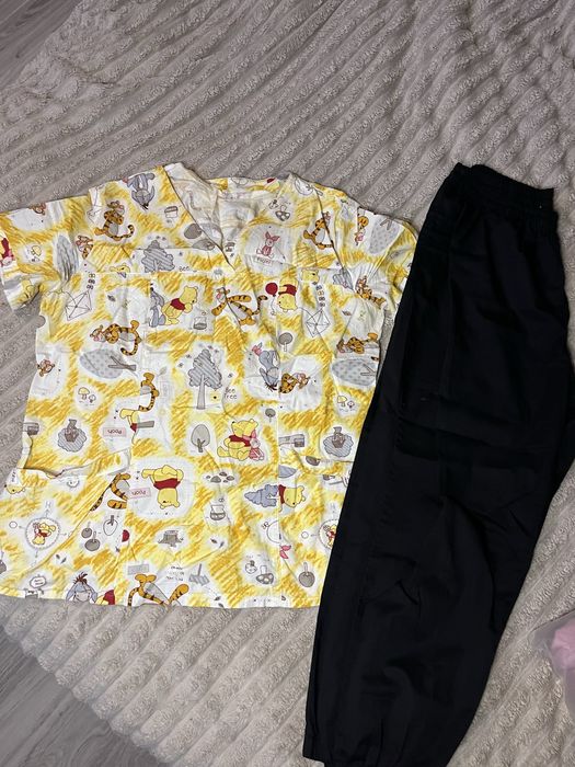 Хірургічний медичний  костюм з принтом