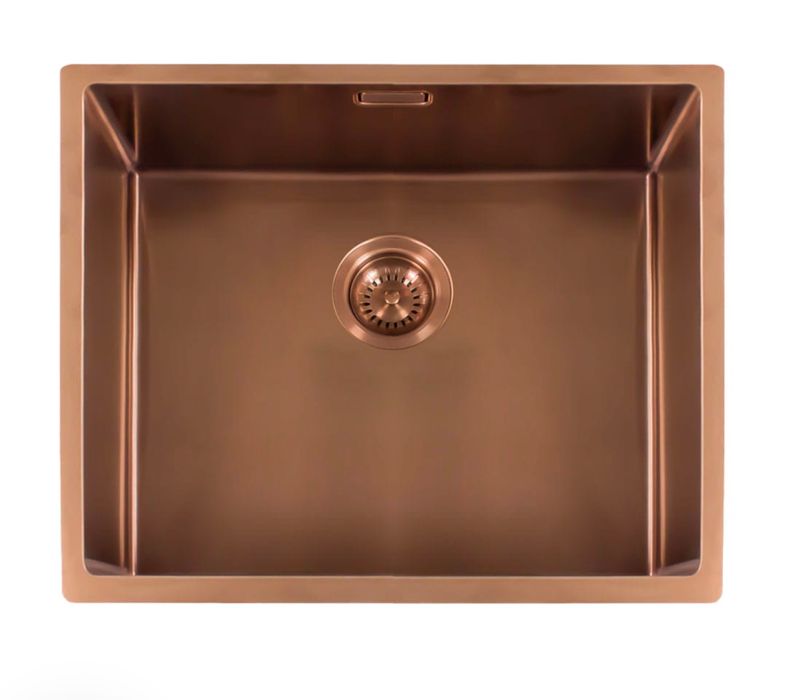 zlew miedziany premium