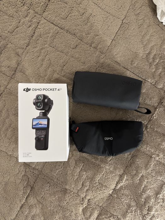 DJI Osmo Pocket 4P – Vlog Combo (usada 3x)