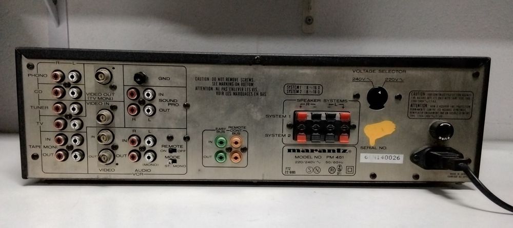 MARANTZ amplificador PM-451