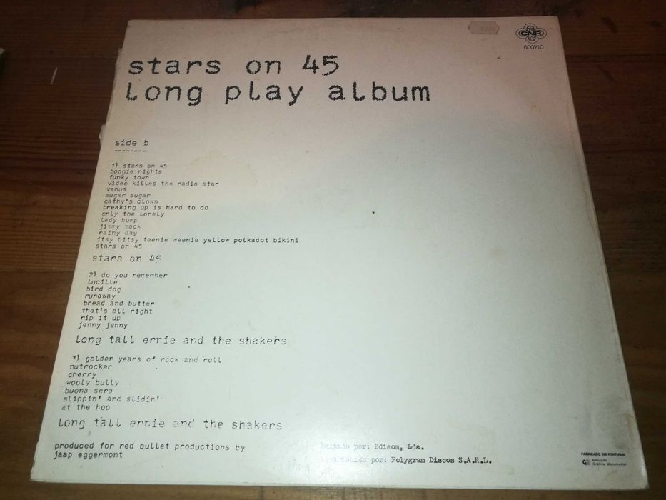 THE STARS ON 45 (DISCO-DANCE) - Long Plat Album	LP
