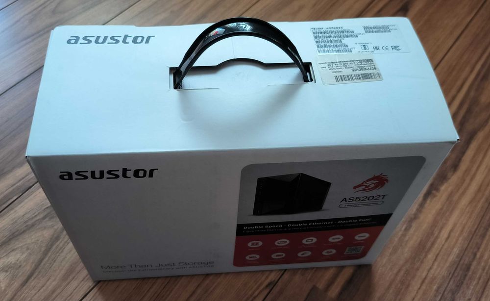 Vendo Servidor NAS Asustor AS5202T como novo