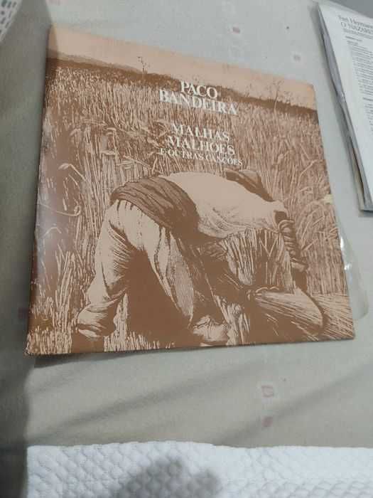 Paco bandeira disco de vinil em estado quase novo