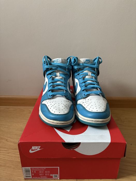 Nike Dunk High Retro Niebiesko/Białe