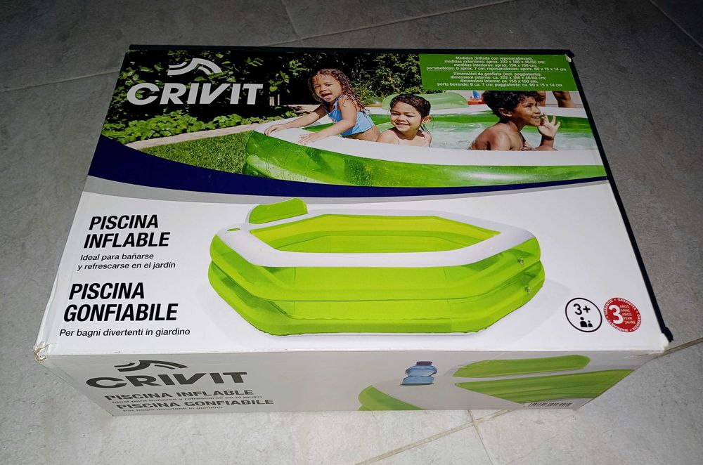 Piscina insuflável Crivit