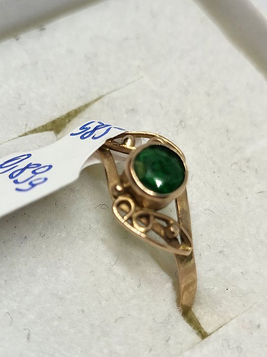 Pierścionek 14k 585 r16 komis Madej Gorlice