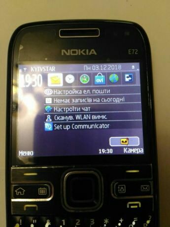 Телефон nokia E72 Origina l100%