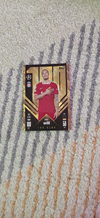 Karta pilkarska Virgil Van Dijk