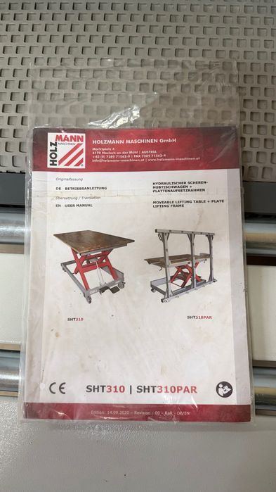 Stół  nożycowy hydrauliczny Holzman SHT310